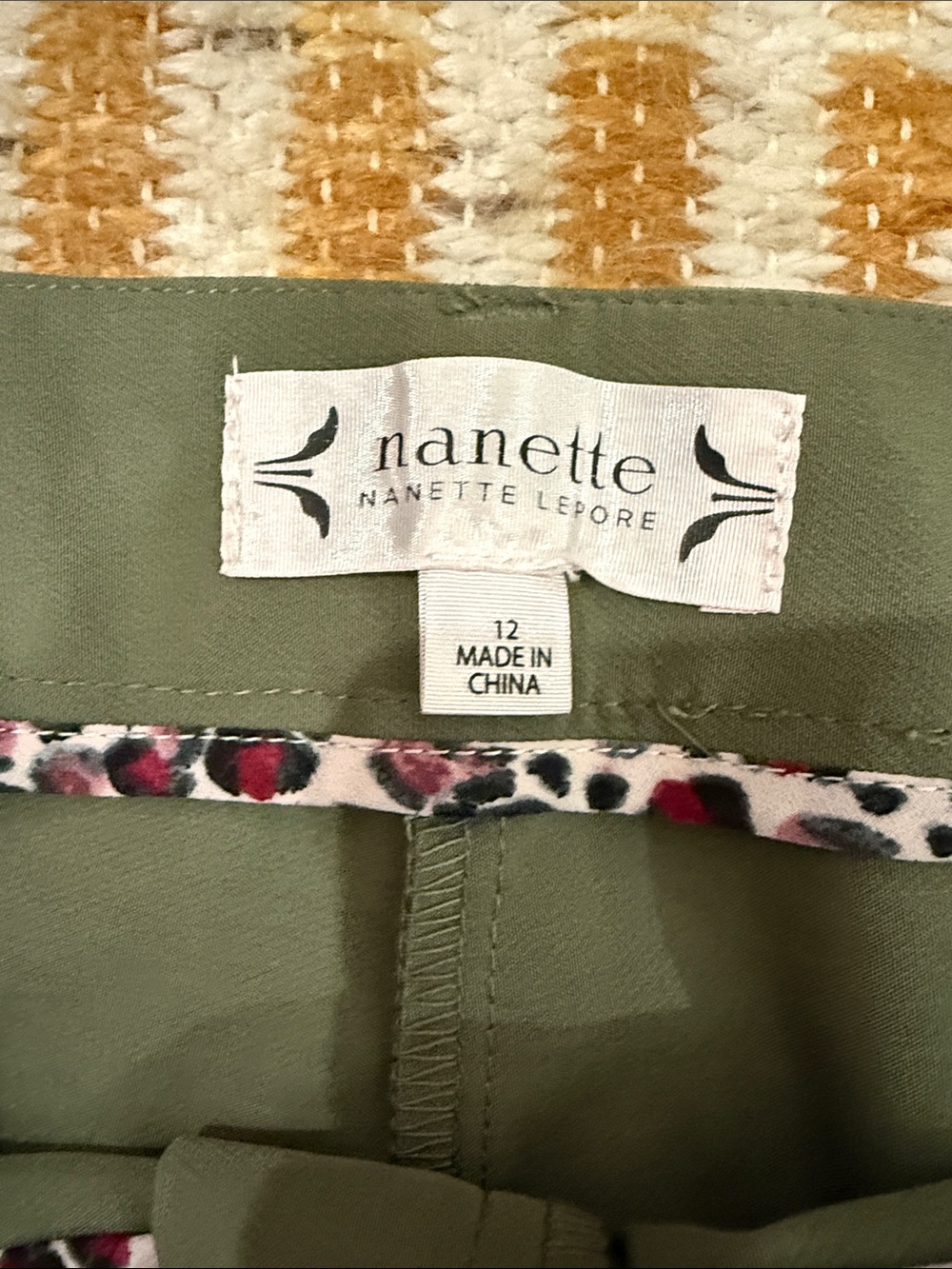 Nanette Lepore Green Trouser Pants - Picture 4 of 9